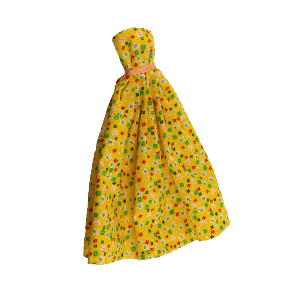 Vintage Doll Dress For Barbie Or Fashion Doll